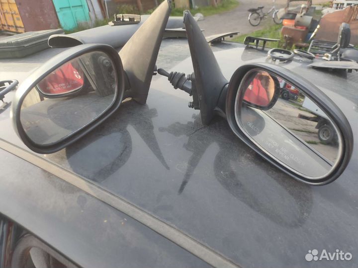 Стекло, корпус зеркала наружного Ланос