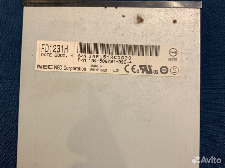 Флопп-дисковод 3,5 NEC FD1231Н