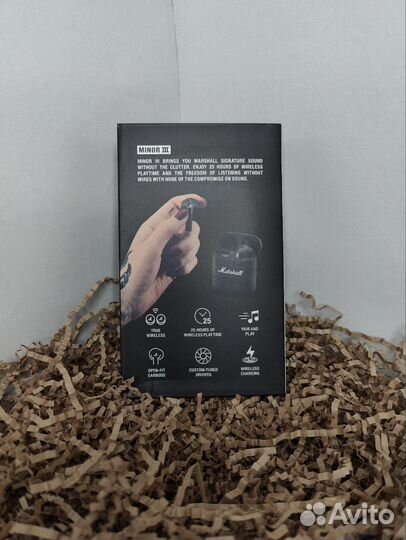 Беспроводные наушники marshall minor 3