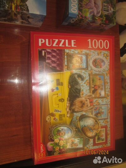 Отдам пакетом пазлы 1000х2, пазлы 1000