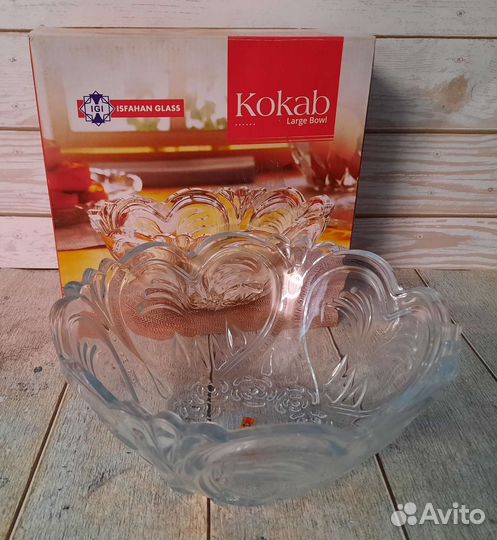 Ваза или салатник isfahan glass Иран