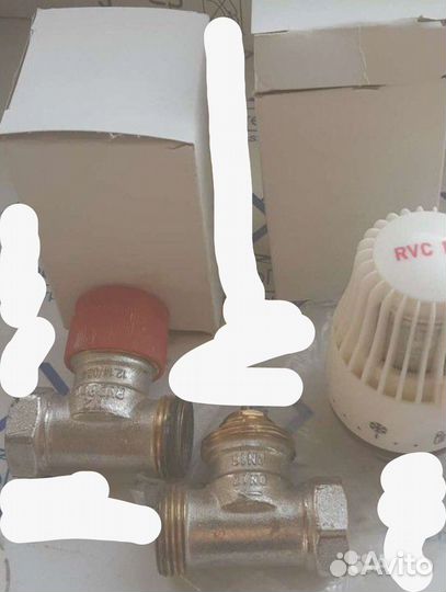 Комплект термостатический для радиатора rvc pro