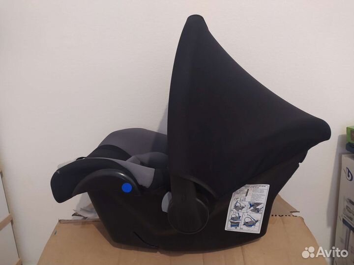 Автолюлька детская от 0 'Крошка Я' Safe+