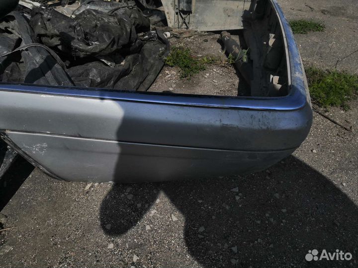 Задний бампер Мерседес w140 рест с парктрониками