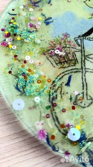 Вышивка в смоле 