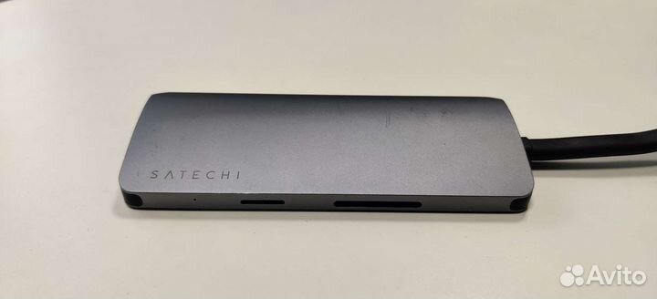 Док Saatchi Type-C dual multimedia adapter macbook