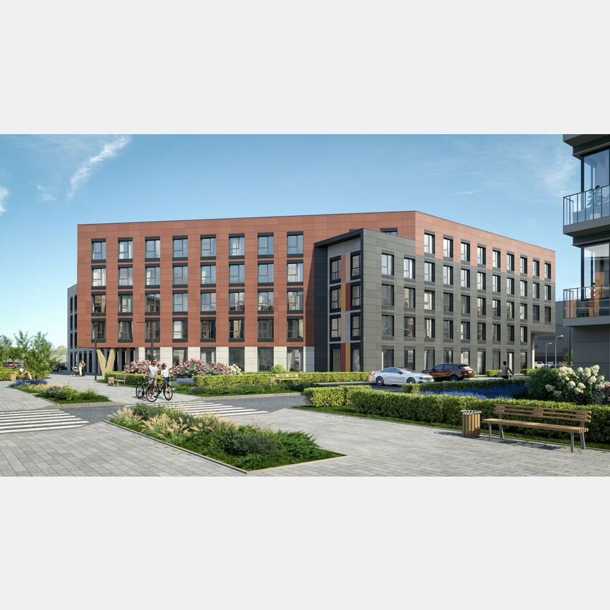 Квартира-студия, 24,7 м², 4/5 эт.