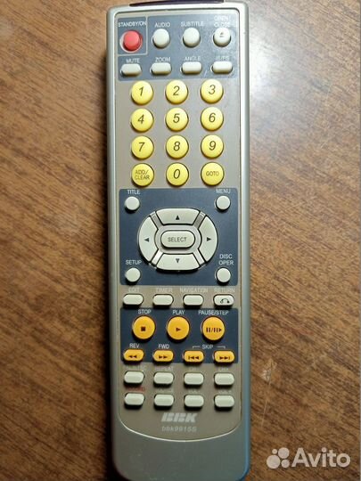 Пульт от плеера BBK