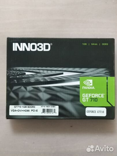 Видеокарта Geforce gt710 1gb