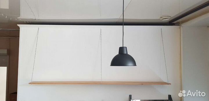 Деревянная полка на стену 2,5 м