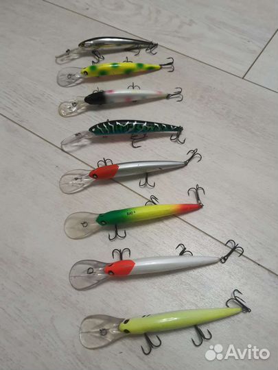 Воблеры для троллинга бу