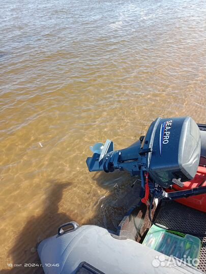 Комплект лодка с мотором 9.8 new