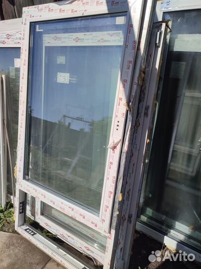 Окна б/у пвх с новостройки