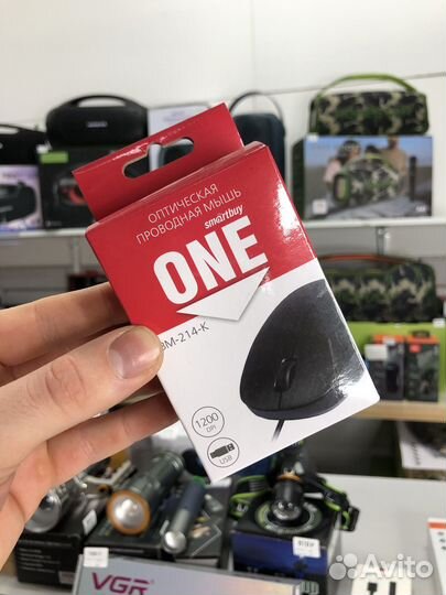 Мышь оптическая проводная smartbuy