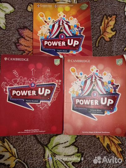 Учебник тетрадь английский язык. Power Up