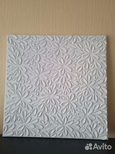 Картина из текстурной пасты