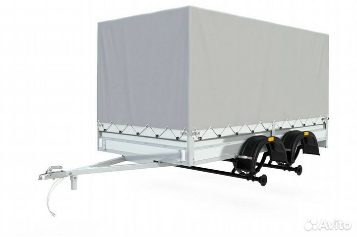 Прицепы частями 1и 2х осные