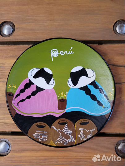 Тарелка декоративная Перу