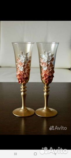Свадебные бокалы
