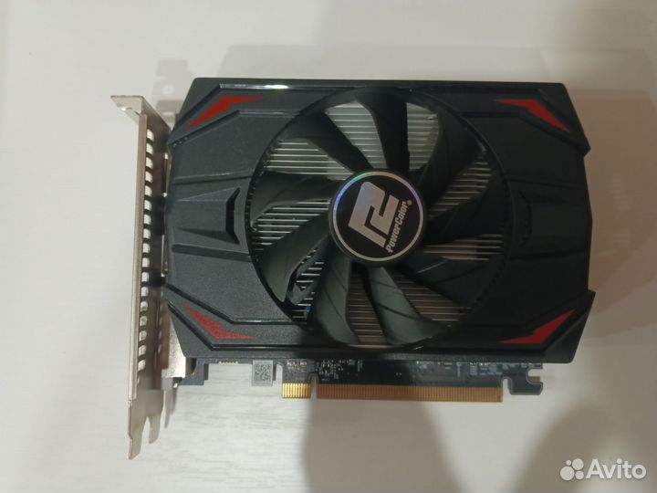 Видеокарта rx550 4gb