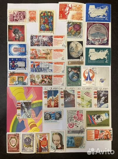 Марки СССР и иностранные