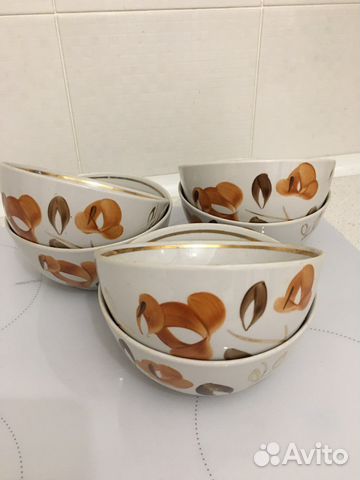 Тарелки разные