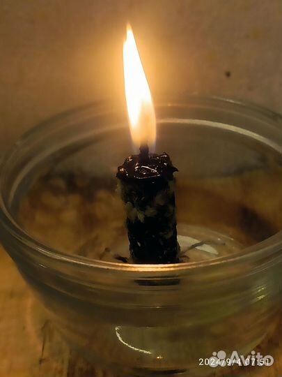 Свечи с полынью