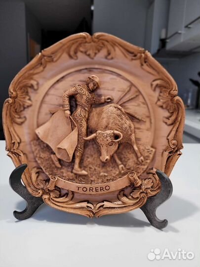 Тарелка-панно декоративная