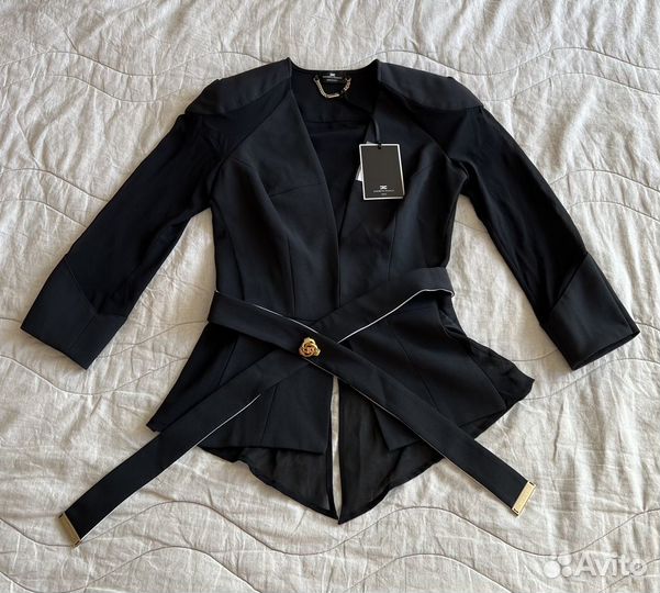 Новый чёрный пиджак Elisabetta Franchi