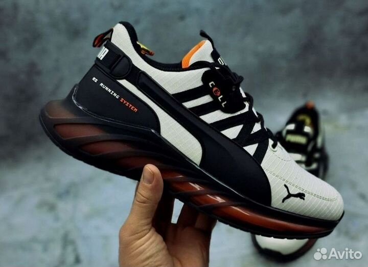 Кроссовки мужские Puma бежевые