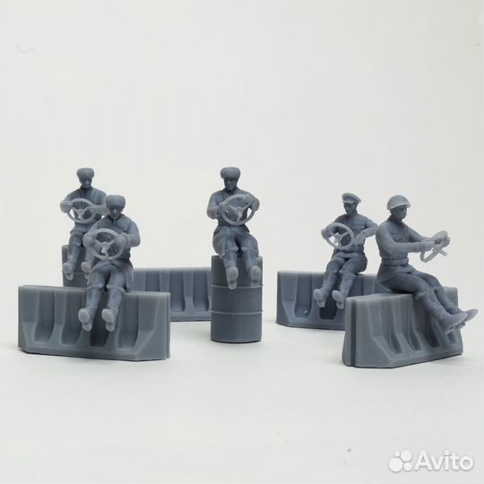 Водители советские военные для техники и диорамы