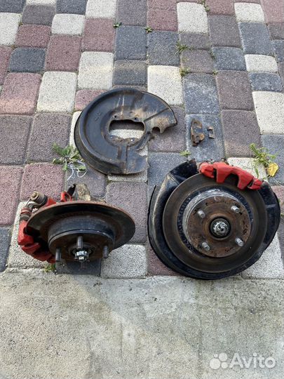 Задние дисковые тормоза на Prelude