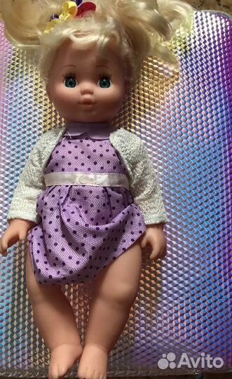 Кукла (рассказывает стихи Барто)