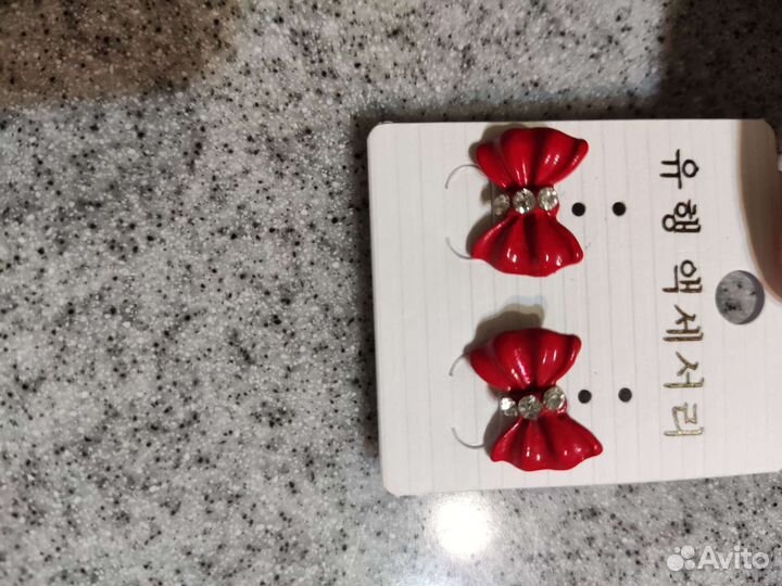 Серьги гвоздики