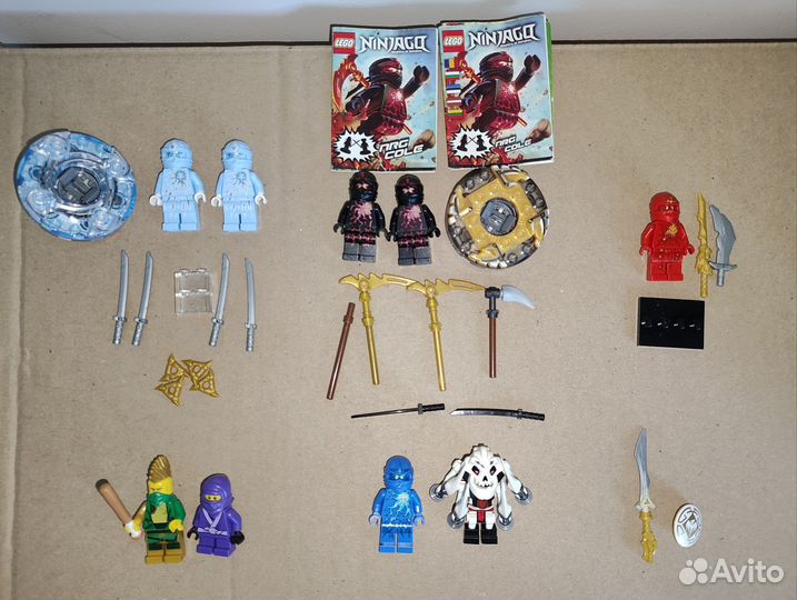 Lego ninjago минифигурки