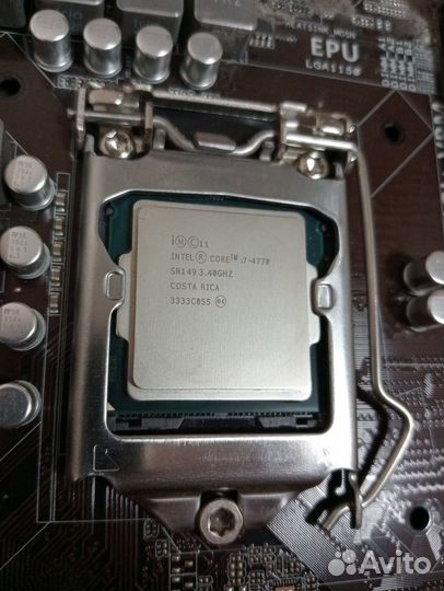 H81M-K + i7 4770 + DDR3 2* 4G +gtx650