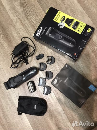Электробритва машинка для стрижки braun S3