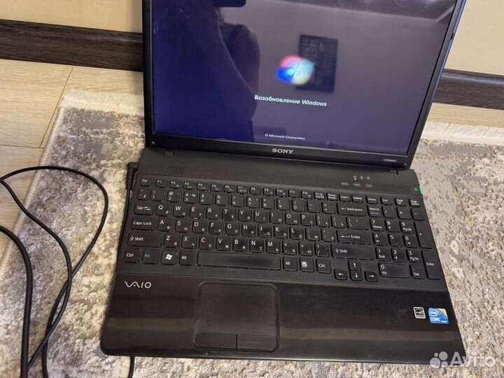 Ноутбук sony vaio PCG 71211v