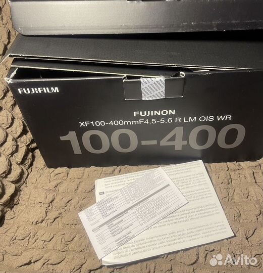 Fujifilm XF 100-400mm f/4.5-5.6 R LM OIS WR