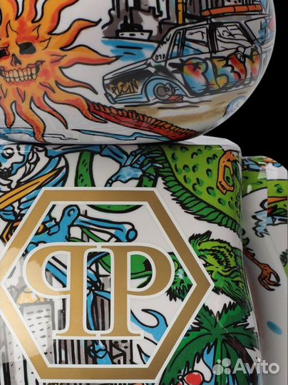 Фигура Bearbrick Philipp Plein Multi 1000%