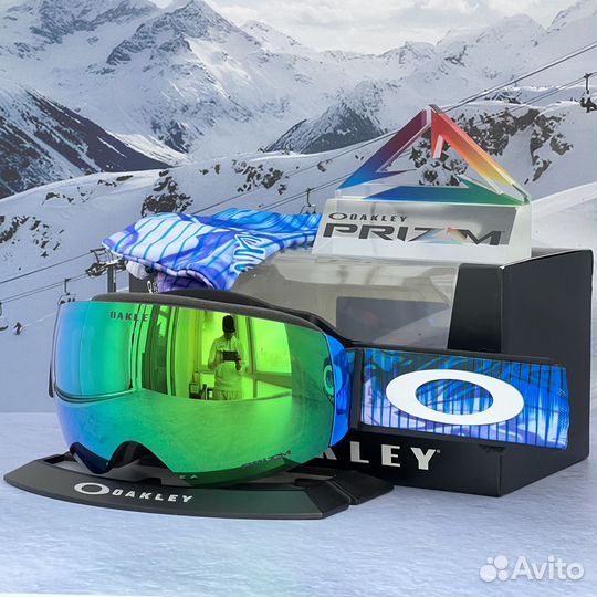Маска Oakley Flight Deck xm Mikaela Shiffrin Prizm