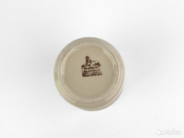 Антикварный стакан, Фарфор, Голландия, 1880 гг