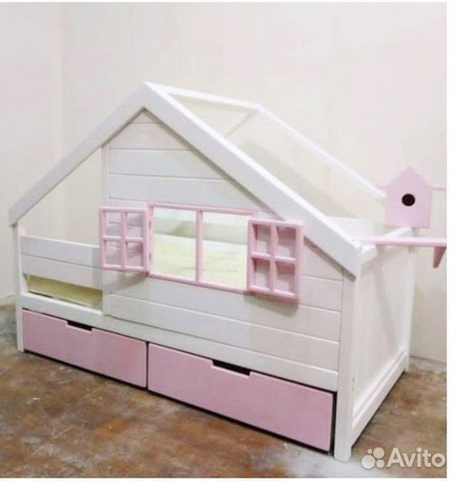 Детская кровать домик от 3 лет