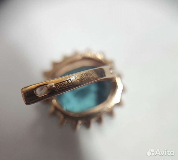 Золотые серьги 375 пробы