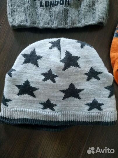 Шапка осенняя на мальчика