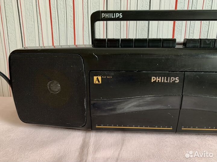Магнитофон кассетный Philips AW 7092/00 Малайзия