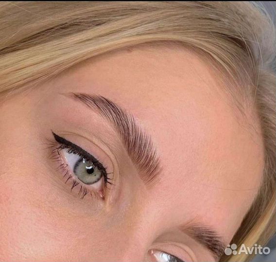 Окрашивание и ламинирование бровей,лами ресниц