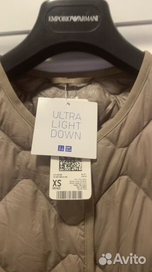 Uniqlo пуховик xs