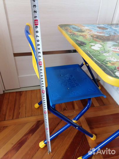 Стол и стул детский складной