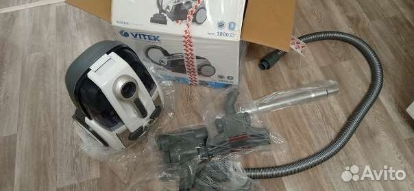 Пылесос с аквафильтром vitek 1833